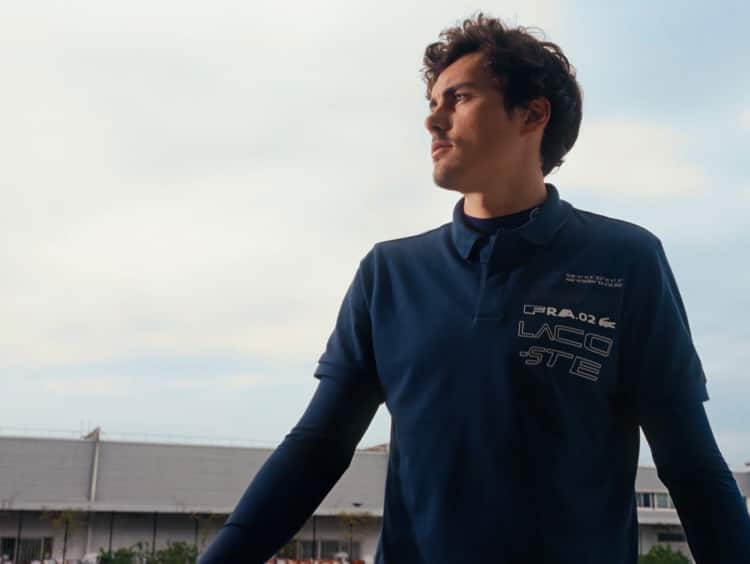 【新品】Lacoste SPORT x Théo Curin/グラフィックポロ Lacoste Unisex SPORT x Théo Curin Graphic Print Polo